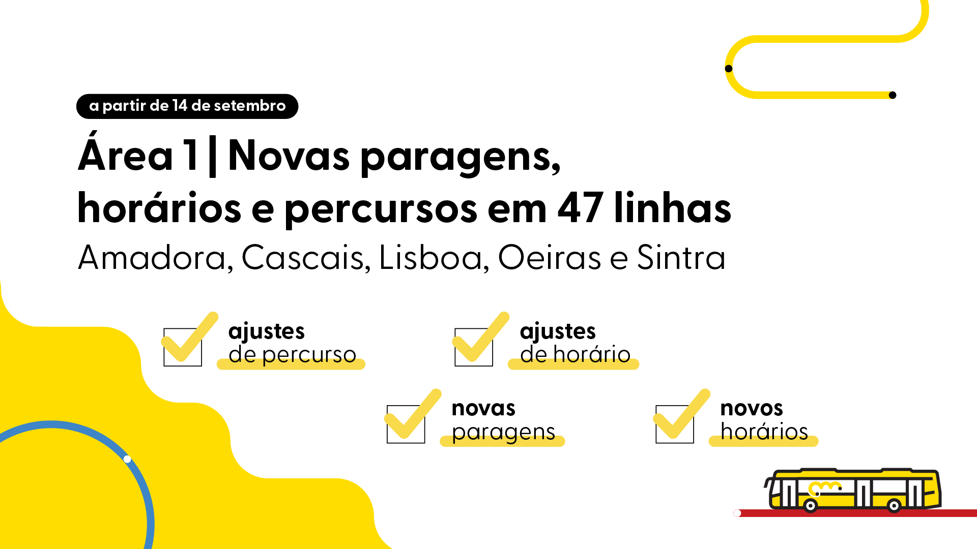 Carris Metropolitana altera horários e percursos de 47 linhas a partir de 14 de setembro