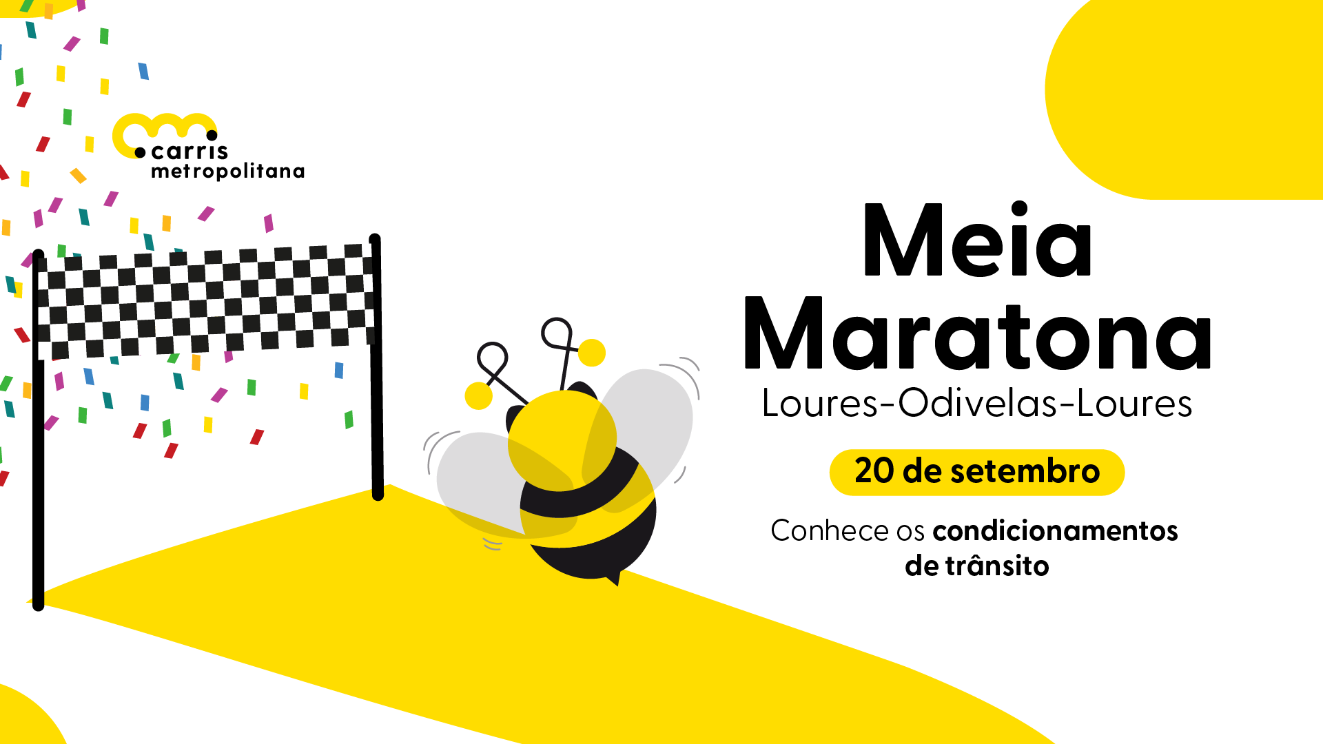 Meia Maratona altera percurso de 37 linhas da Carris Metropolitana em Loures e Odivelas